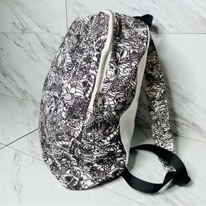 PAOM Print All Over Me "Doodle" Canvas Artist Backpack